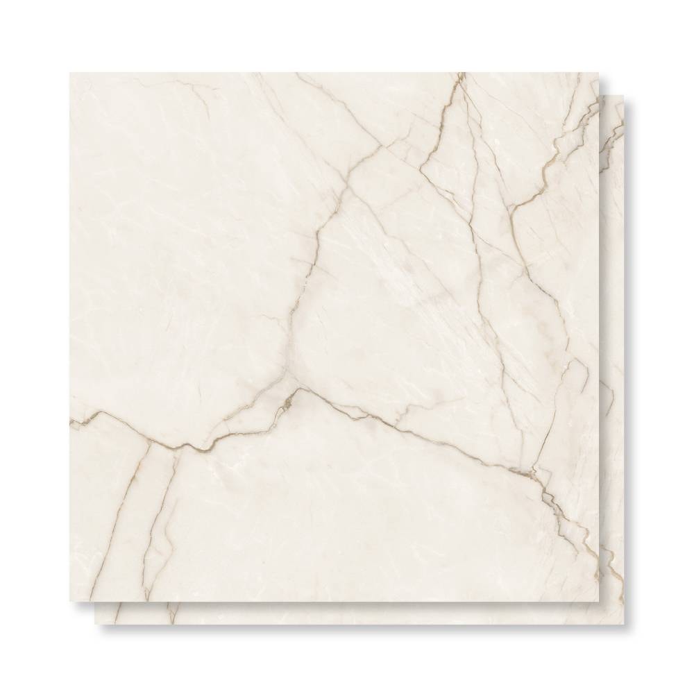 Piso Cerâmico Polido 75x75cm Caixa 2,81m² Lume Modena Bege Retificado