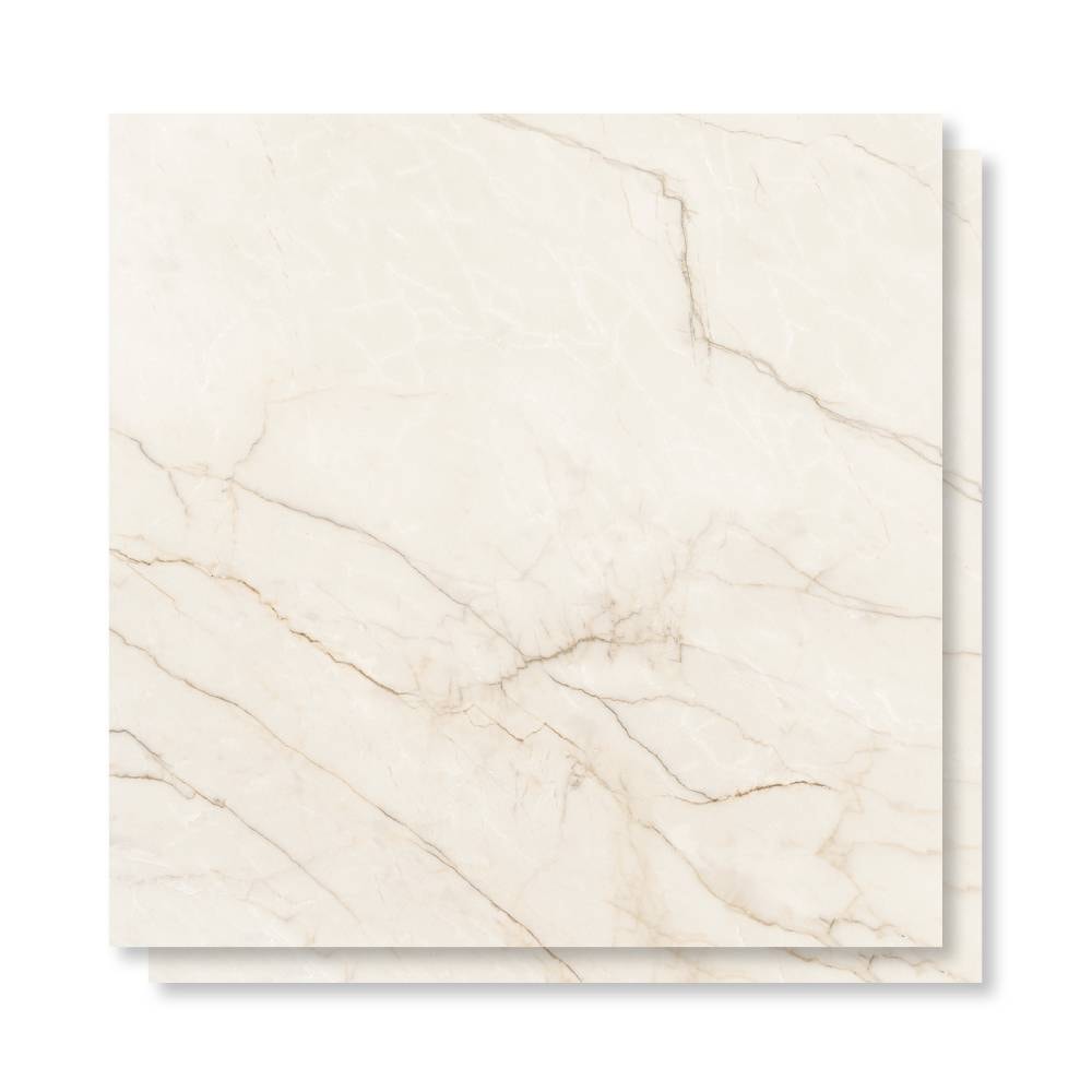 Piso Cerâmico Polido 75x75cm Caixa 2,81m² Lume Modena Bege Retificado