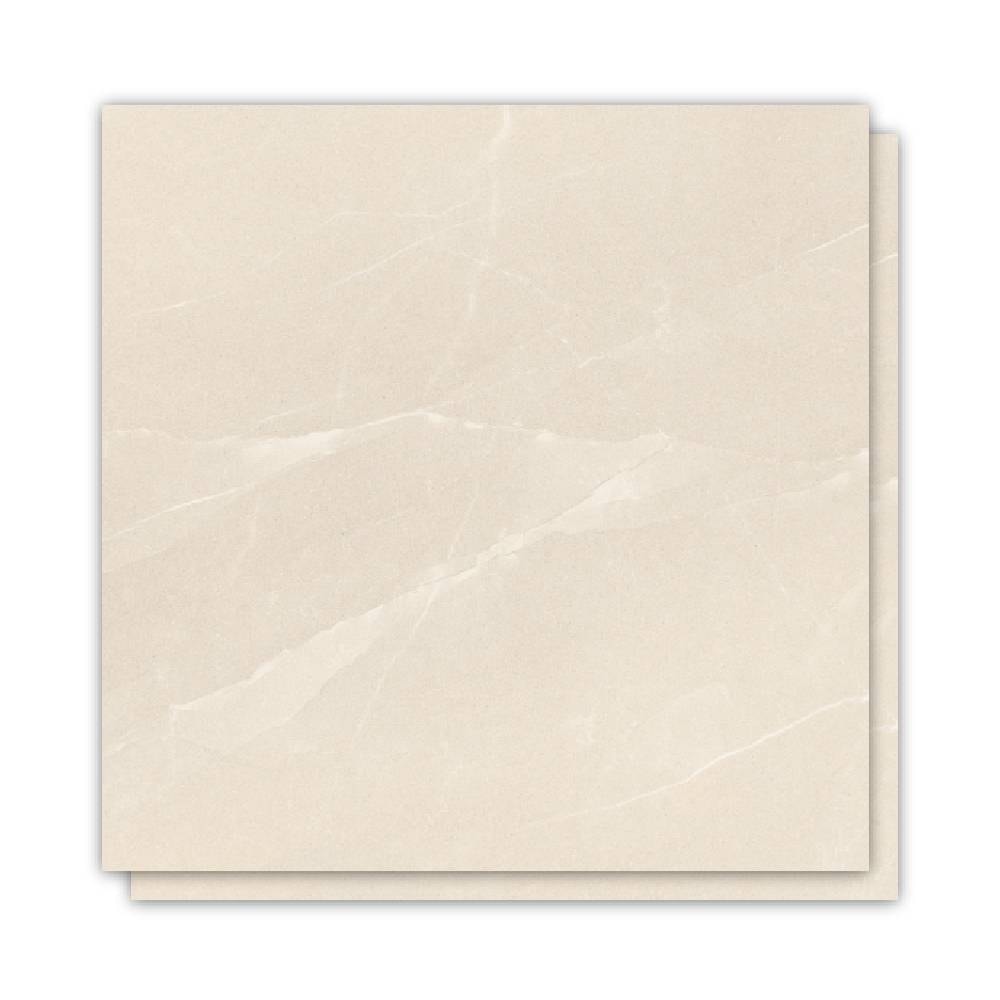 Piso Cerâmico Polido 75x75cm Caixa 2,81m² Lume Pulpis Bege Retificado