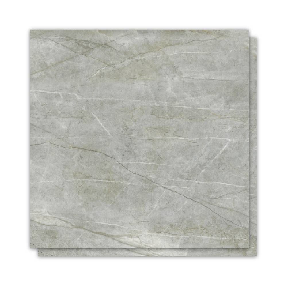 Piso Cerâmico Polido 75x75cm Caixa 2,81m² Lume Safira Green Retificado