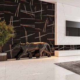 Piso Cerâmico Polido 75x75cm Caixa 2,81m² Lume Supreme Retificado