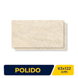Piso Cerâmico Polido Embramaco 63x122cm Supra Taj Mahal Lux Retificado - P63550
