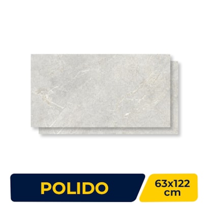 Piso Cerâmico Polido Embramaco 63x122cm Supra Tiffany Lux Retificado - P63545