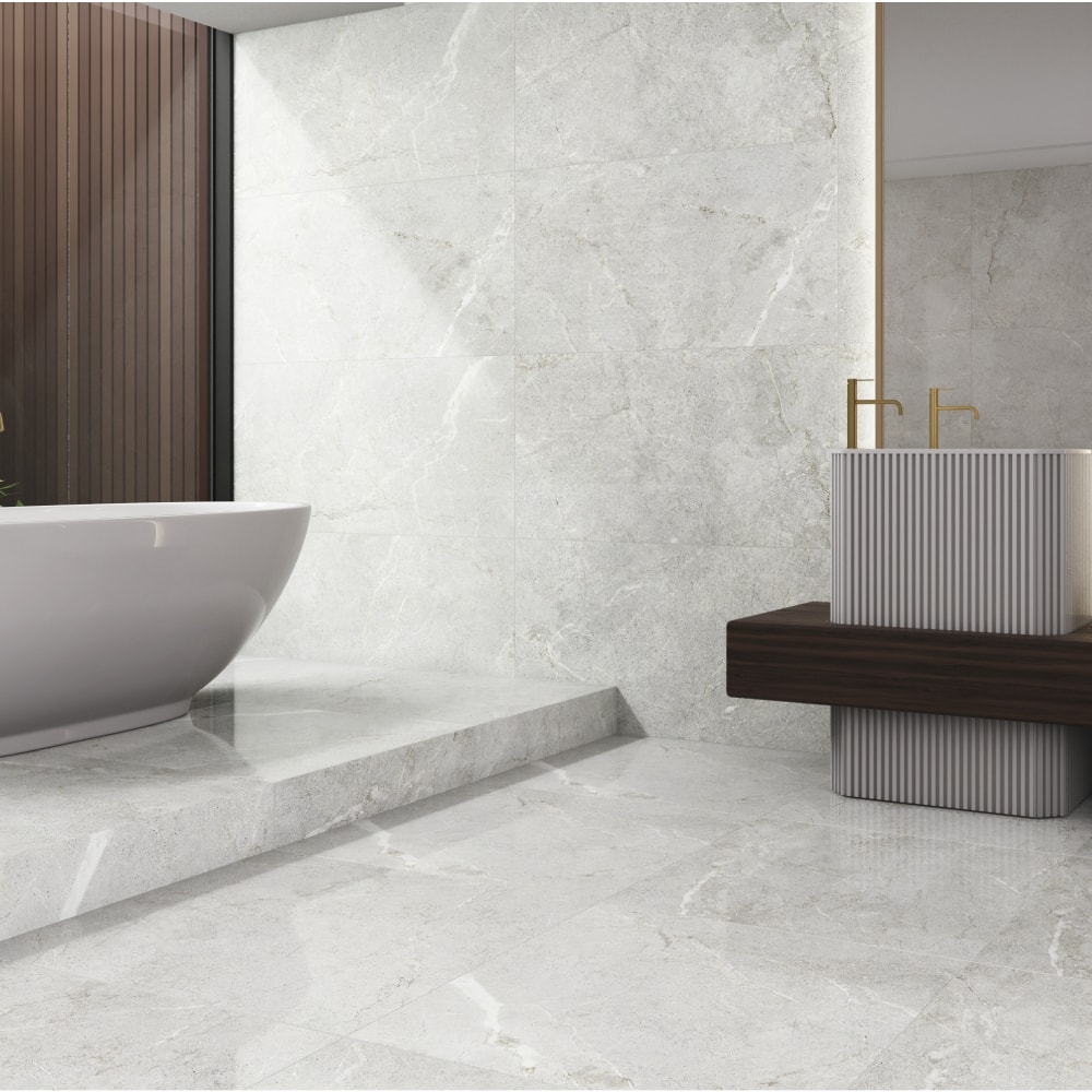 Piso Cerâmico Polido Embramaco 63x122cm Supra Tiffany Lux Retificado - P63545