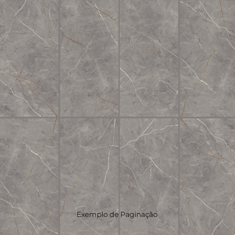 Piso Cerâmico Polido Incopisos 56x113cm Sevilha Gray Retificado - 313003
