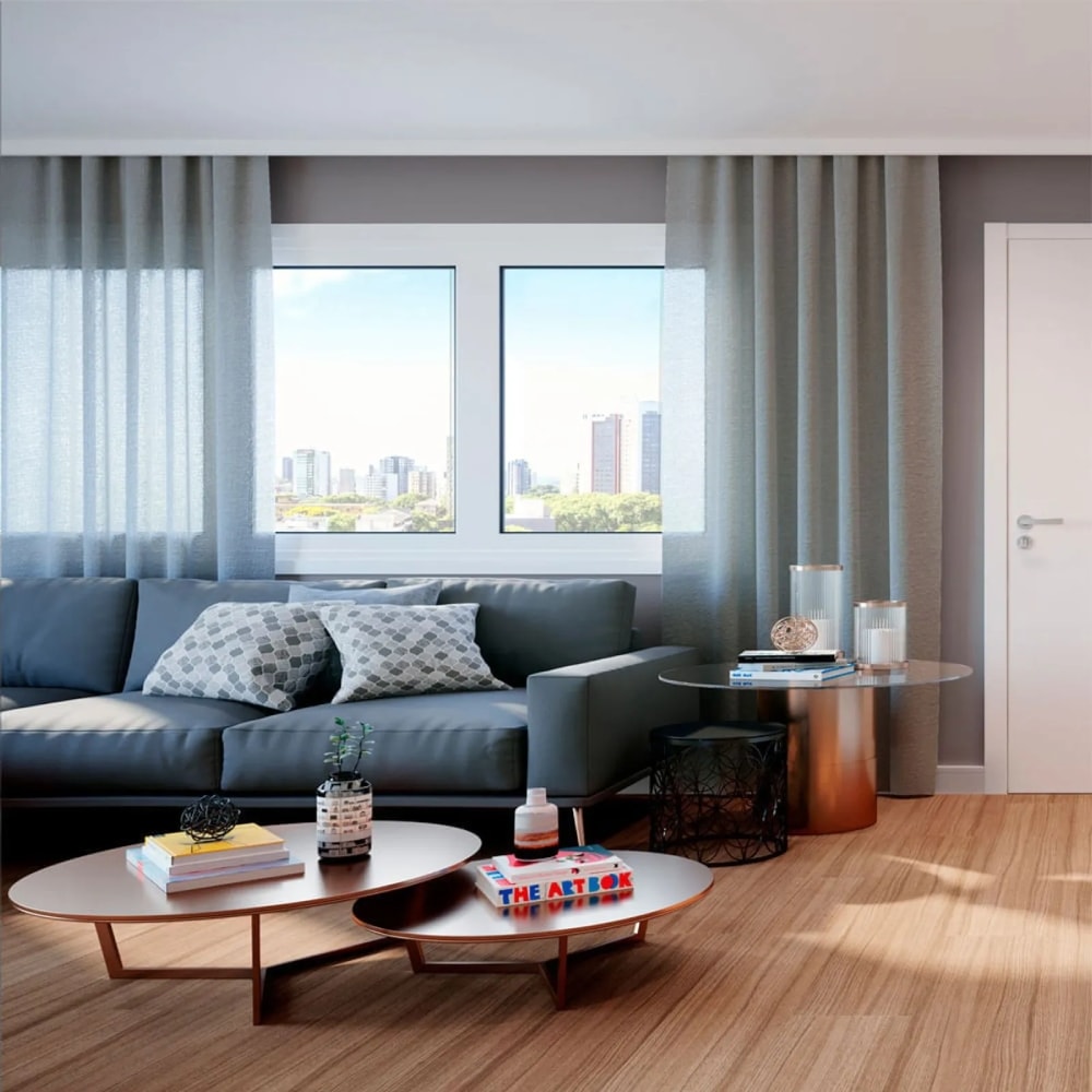 Piso Laminado 135,7x19,7cm Caixa 2,14m² Eucafloor Prime Nogueira Natural - 07951312