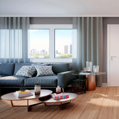 Piso Laminado 135,7x19,7cm Caixa 2,14m² Eucafloor Prime Nogueira Natural - 07951312