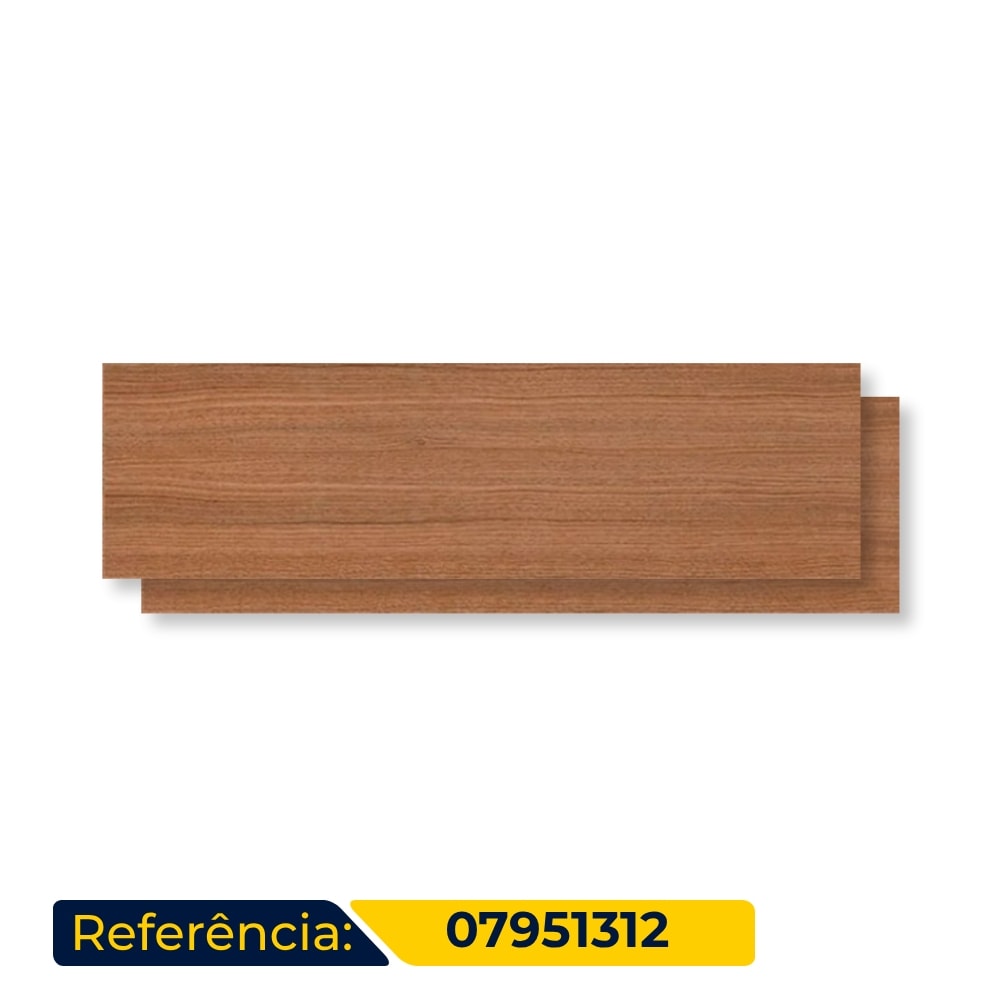 Piso Laminado 135,7x19,7cm Caixa 2,14m² Eucafloor Prime Nogueira Natural - 07951312