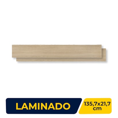 Piso Laminado 135,7x21,7cm Caixa 2,36m² Eucafloor Prime Click Carvalho Maiorca - 07951425