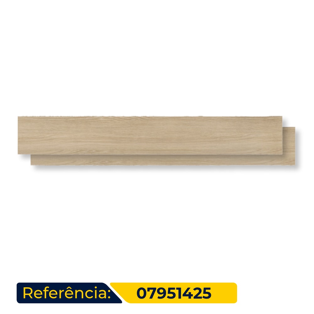 Piso Laminado 135,7x21,7cm Caixa 2,36m² Eucafloor Prime Click Carvalho Maiorca - 07951425