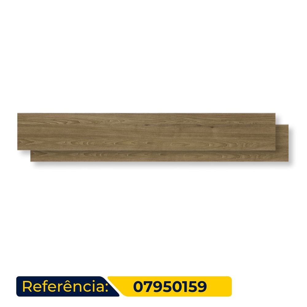 Piso Laminado 135,7x29,2cm Caixa 2,77m² Eucafloor New Evidence Click Freijó Âmbar - 07950159