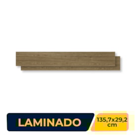 Piso Laminado 135,7x29,2cm Caixa 2,77m² Eucafloor New Evidence Click Freijó Âmbar - 07950159