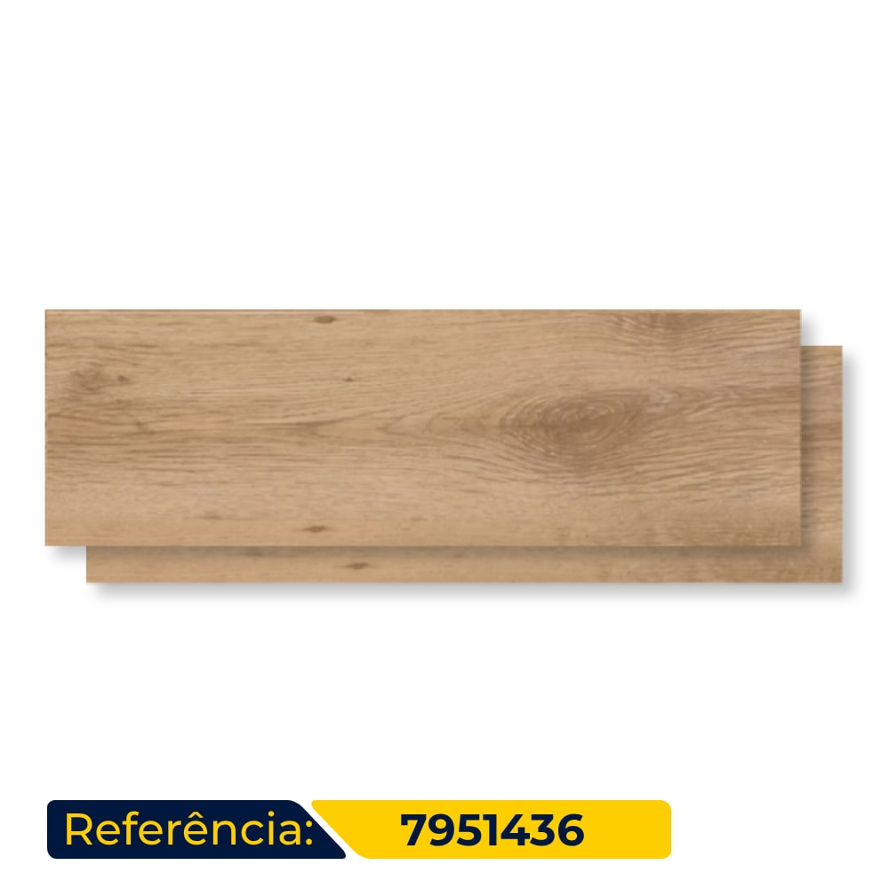 Piso Laminado 21,7x135,7cm Caixa 2,36m² Eucafloor Prime Click Cacau - 7951436