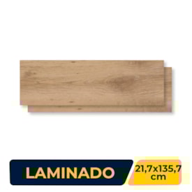 Piso Laminado 21,7x135,7cm Caixa 2,36m² Eucafloor Prime Click Cacau - 7951436