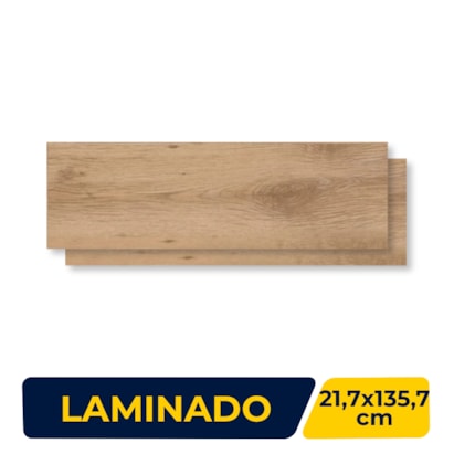 Piso Laminado 21,7x135,7cm Caixa 2,36m² Eucafloor Prime Click Cacau - 7951436