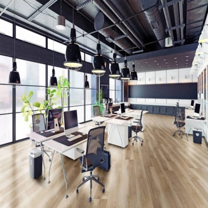 Piso Vinílico 20,8x123cm Caixa 4,09m² Tarkett Essence Malva - 24167711