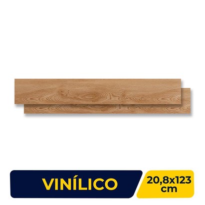 Piso Vinílico 20,8x123cm Caixa 4,09m² Tarkett Injoy Papoula - 24124384