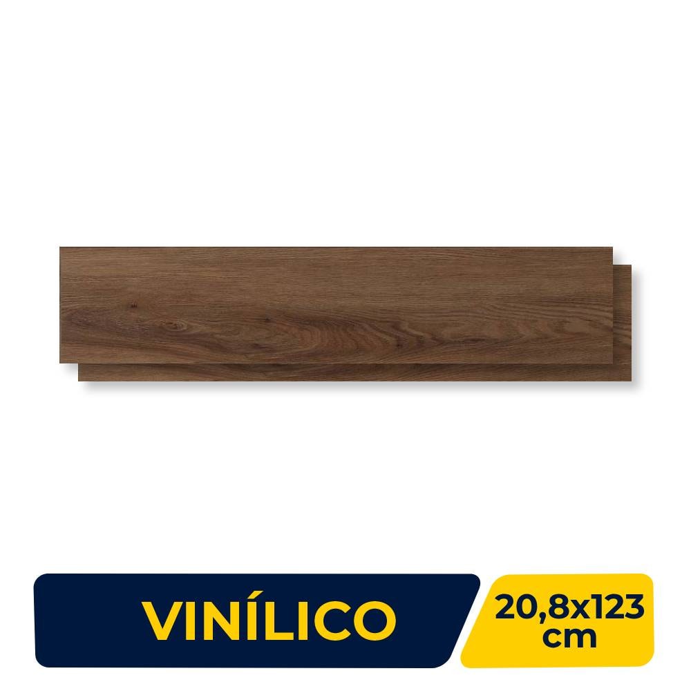 Piso Vinílico 20,8x123cm Caixa 5,13m² Tarkett Injoy Lichia - 24895344