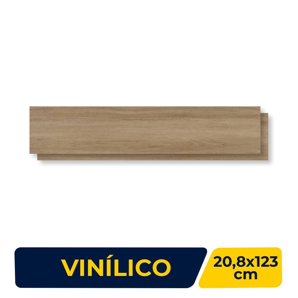 Piso Vinílico 20,8x123cm Caixa 5,13m² Tarkett Injoy Papoula - 24895384