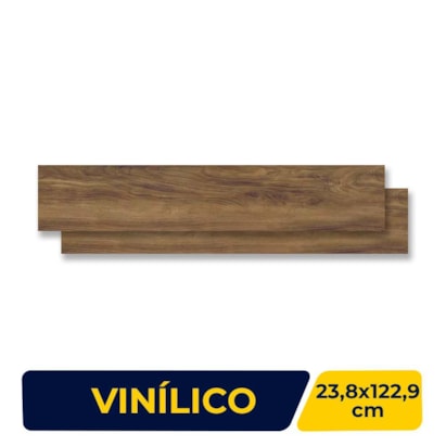 Piso Vinílico 23,8x122,9cm Caixa 4,68m² Eucafloor Basic Santa Fé - 07953607