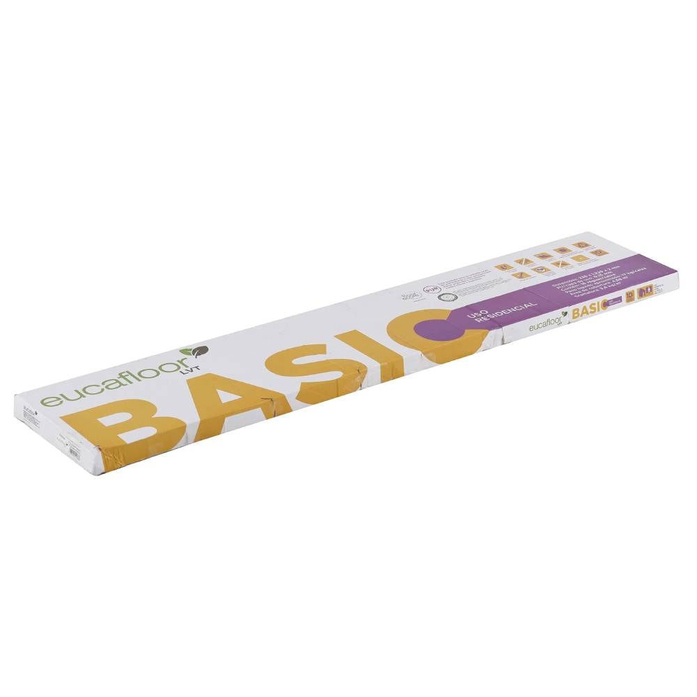 Piso Vinílico 23,8x122,9cm Caixa 4,68m² Eucafloor Basic Seatle - 07953604