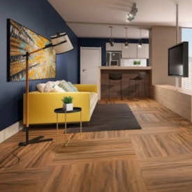 Piso Vinílico 23,8x122,9cm Caixa 4,68m² Eucafloor Tucson - 7953609