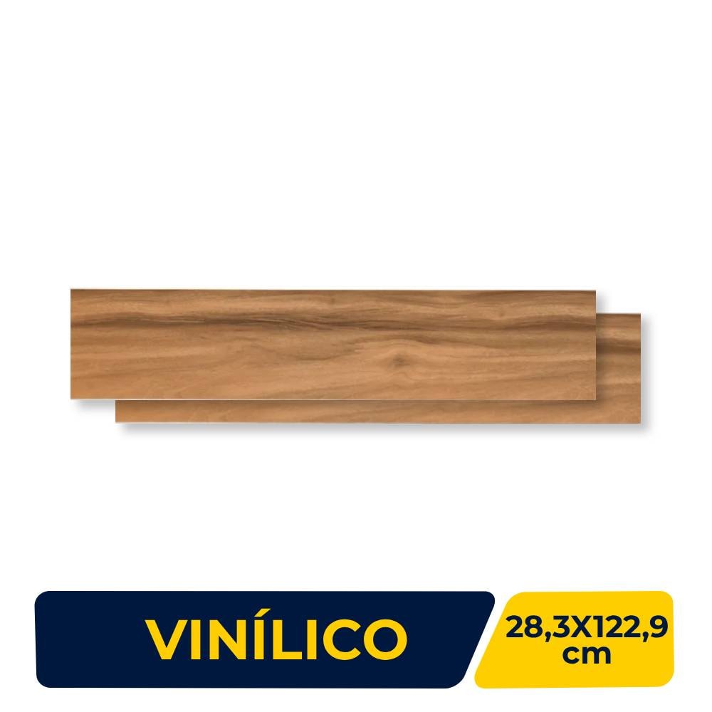 Piso Vinílico 23,8x122,9cm Caixa 4,68m² Eucafloor Tucson - 7953609