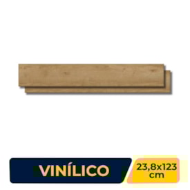 Piso Vinílico 23,8x123cm Caixa 4,68m² Eucafloor Sacramento