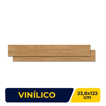 Piso Vinílico 23,8x123cm Caixa 4,68m² Eucafloor Sacramento