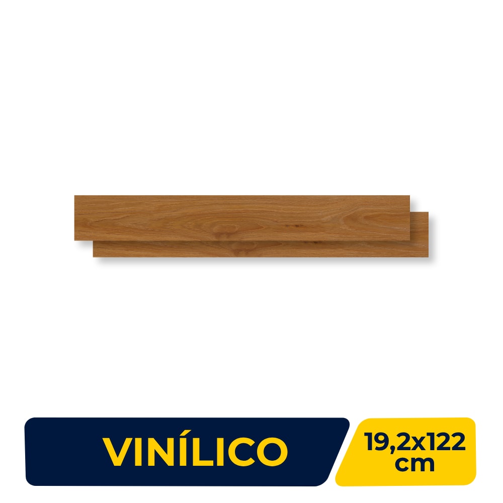 Piso Vinílico Villagres 19,2x122cm Paris - LVT19220007