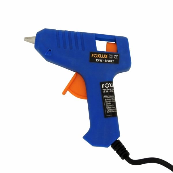 Pistola de Cola Bastão à Quente 15w Bivolt Foxlux - 26.01