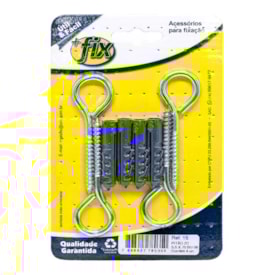 Pitao +Fix Zinco 5.5x70 Bucha Nº8 4 Peças - R.15