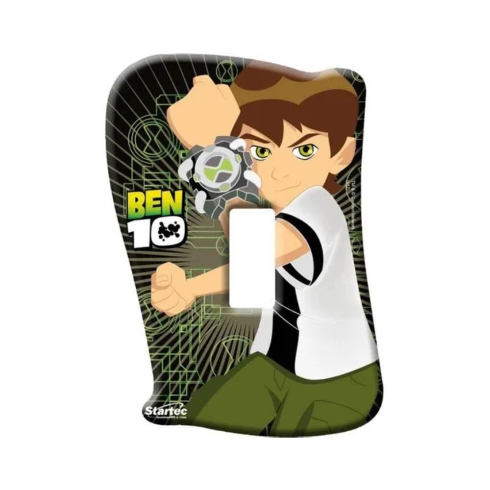 Placa 1 Posto Vertical 4x2 Startec Ben 10