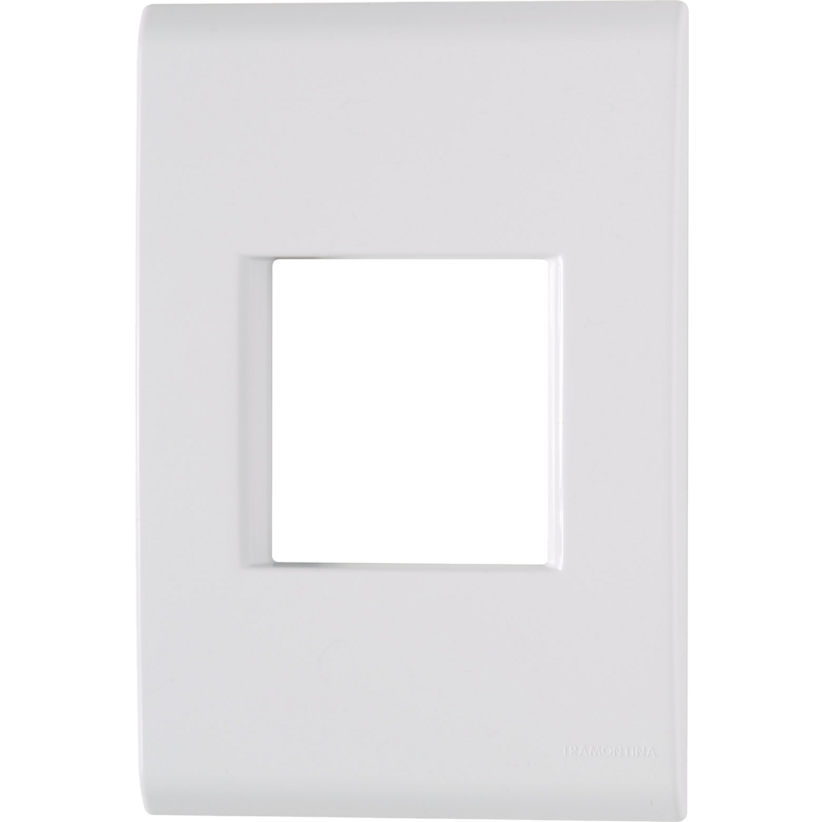 Placa 2 Postos Juntos 4x2 Tramontina Liz Branca - 57170002