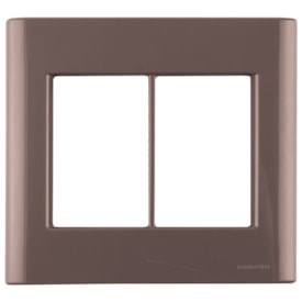 Placa 6 Postos 4x4 Tramontina Giz Café - 57200076