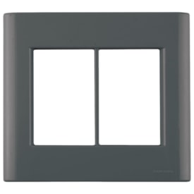 Placa 6 Postos 4x4 Tramontina Giz Grafite - 57200078