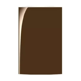 Placa Cega 4x2 Margirius Sleek Marrom Brilhante - 17586