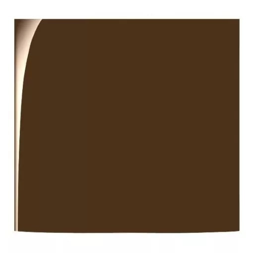 Placa Cega 4x4 Margirius Sleek Marrom Brilhante - 17589