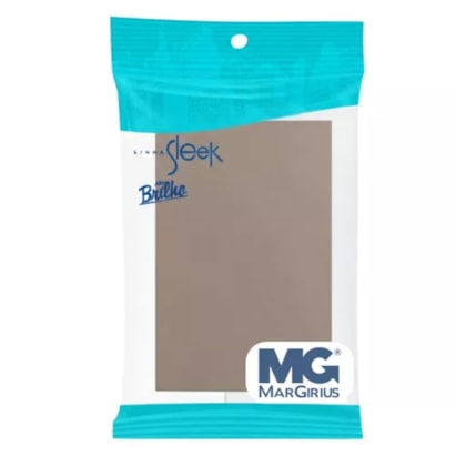 Placa Cega com Suporte Margirius Sleek Argila - 22057