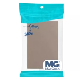 Placa Cega com Suporte Margirius Sleek Argila - 22057