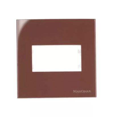 Placa com Suporte para Móvel Margirius Sleek Branco Marrom - 20635