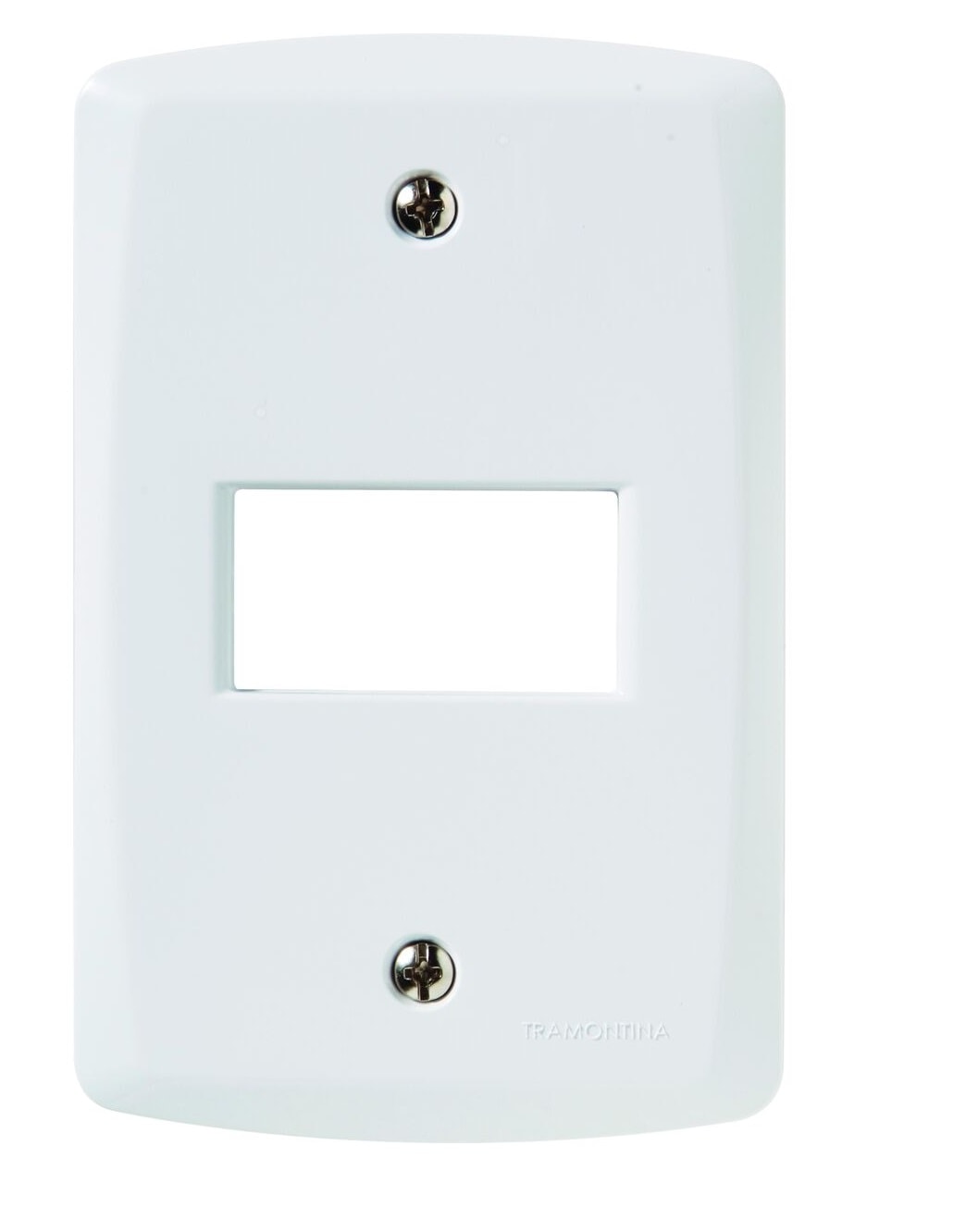 Placa Horizontal 1 Posto 4x2 Tramontina Lux Branca - 57105204