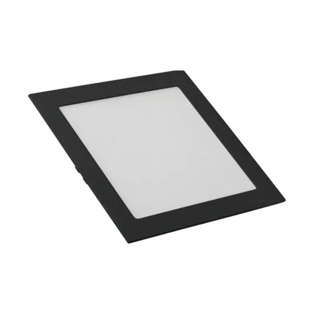 Plafon de Embutir Blumenau Quadrado 24W 6000K Preto - 80466001