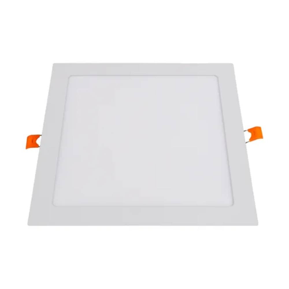 Plafon de Embutir LLUMM 12W 3000K LED Quadrado Branco - RL22124BC