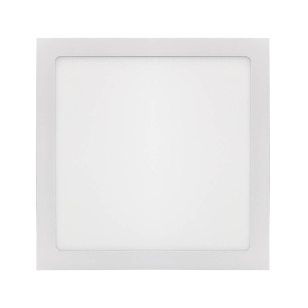 Plafon de Embutir LLUMM 18W 3000K LED Quadrado Branco - RL22184BC