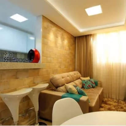 Plafon de Embutir LLUMM LED 24W 3000K Quadrado Branco - RL22244BC