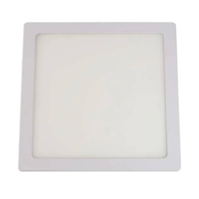 Plafon de Embutir LLUMM LED 24W 3000K Quadrado Branco - RL22244BC