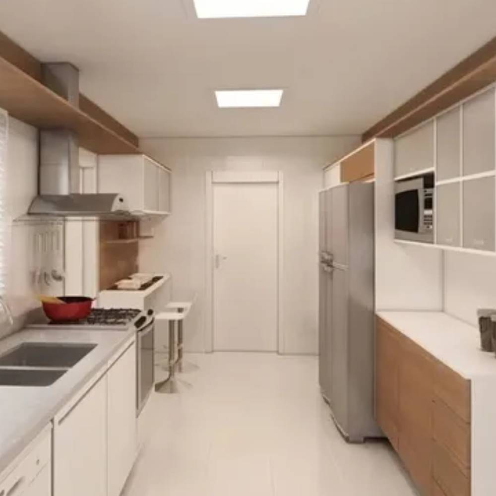 Plafon de Embutir LLUMM LED Quadrado 36W 4000K Branco - BLS29364BC