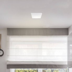 Plafon de Embutir Taschibra 18W 3000K LED Quadrado Branco - 15140114