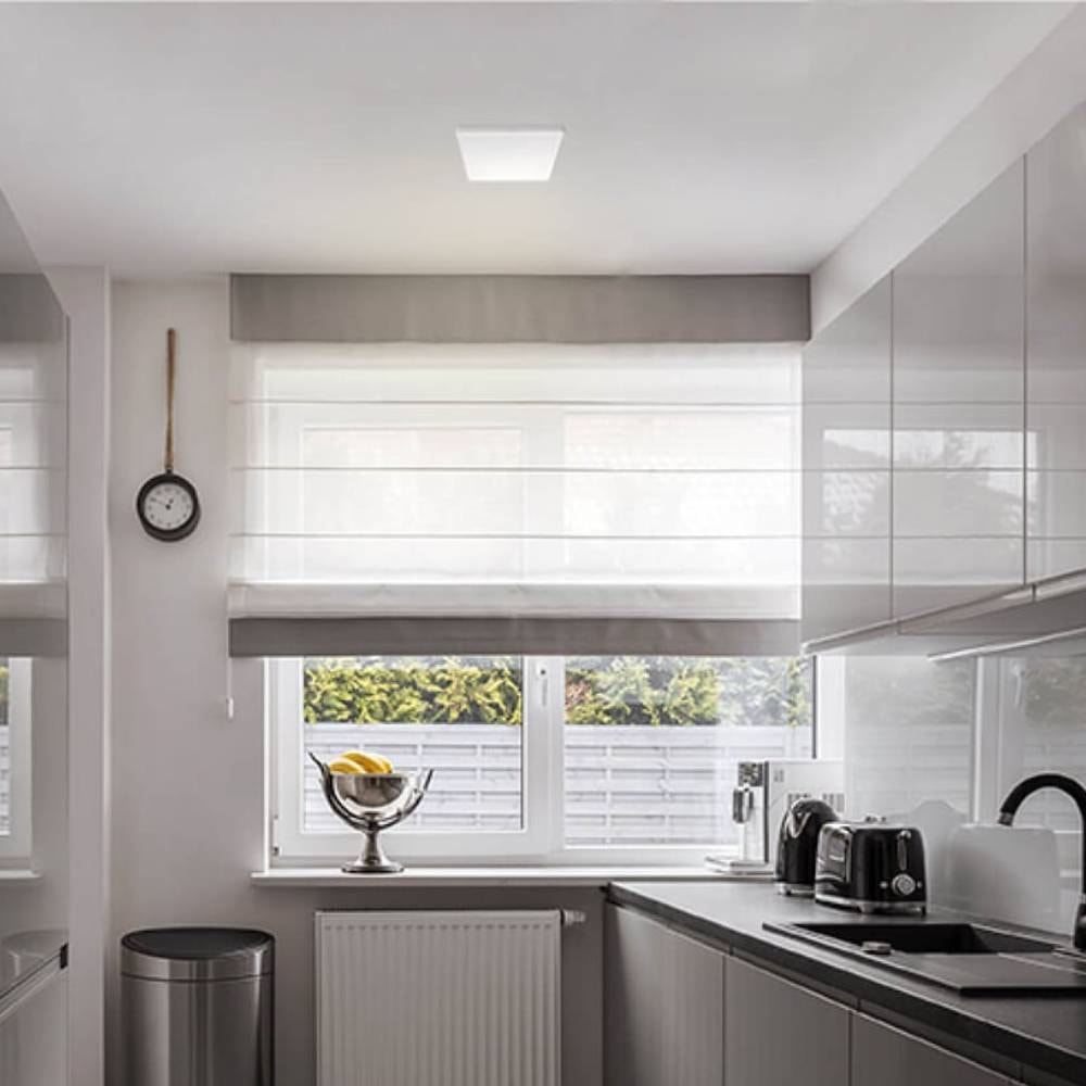 Plafon de Embutir Taschibra Framel LED 24W 6000K Quadrado Branco - 15140119